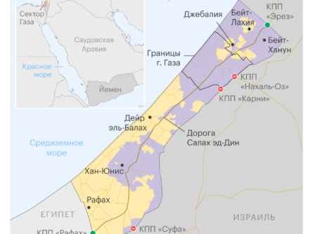 Израильские войска снесли несколько зданий в Секторе Газа